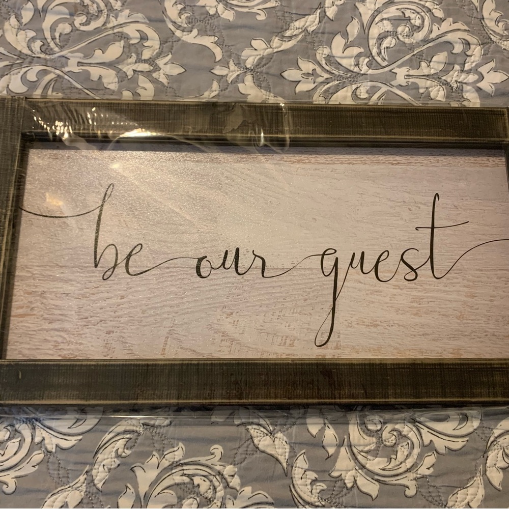 Be Our Guest Wall Art